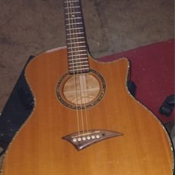  Dean Exotica QSE SP GN acoustic-electric guitar