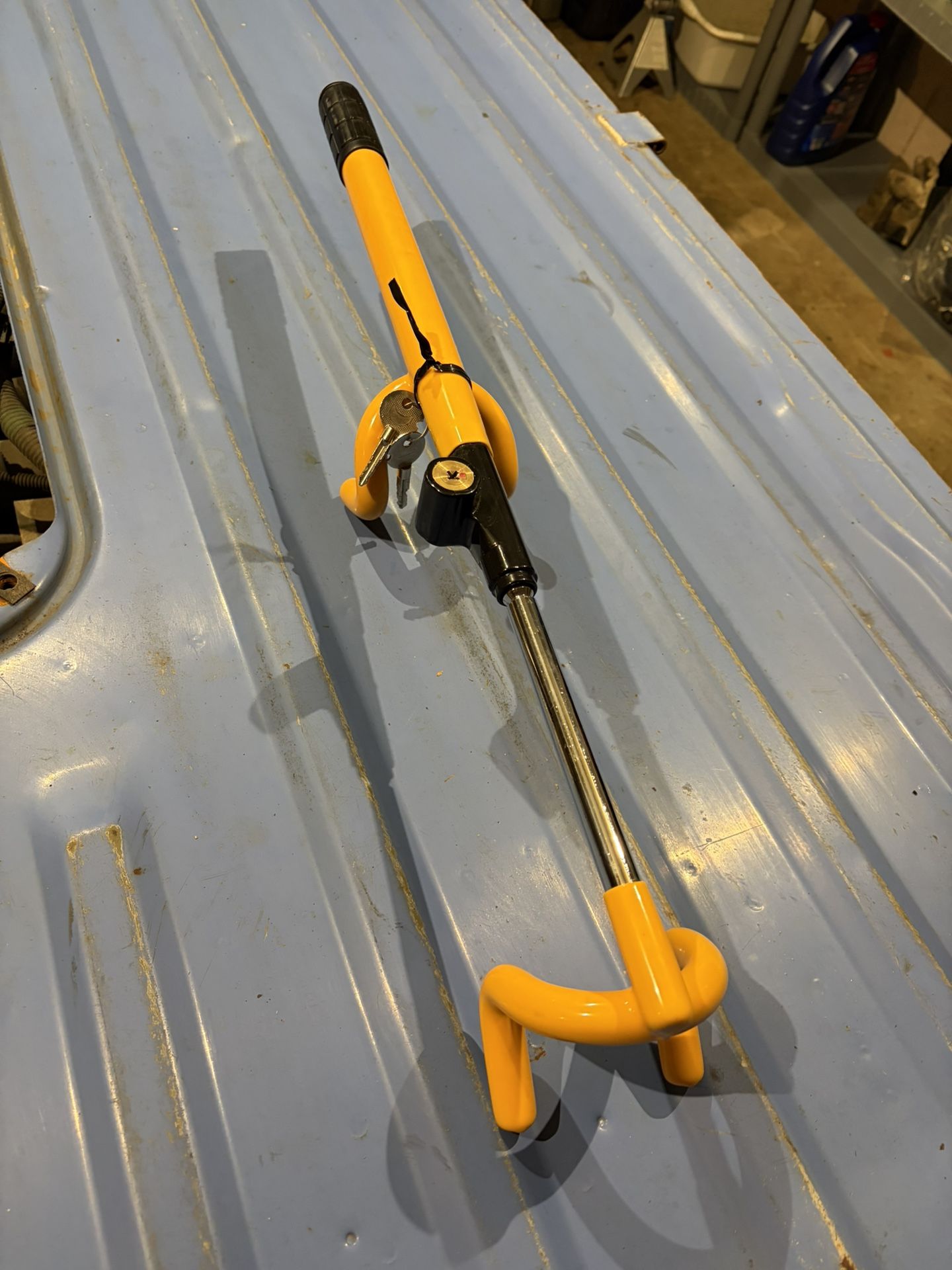 Steering Wheel Lock W/ Keys