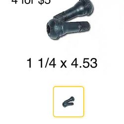 Tubeless Tire Valves 2Pc  $3 