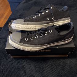 Black And Grey All Star Converse