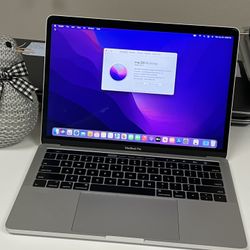 Apple 2018 MacBook Pro Retina Touch Bar 2.3ghz Quad Core i5 16GB RAM 512gb Flash Webcam WiFi macOS Monterey 