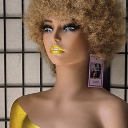 Afro Wigs Human Hair Kinky Curly 