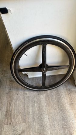 Rear Carbon Spinergy rev x wheel tubular