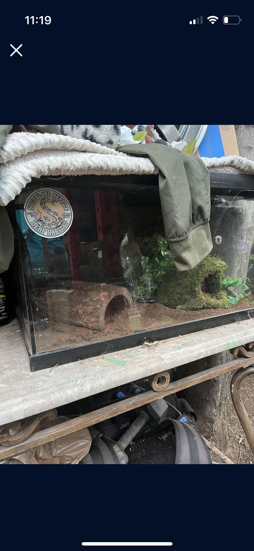 Comes With Snake Tank