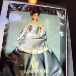 Barbies, wedgewood, the blue and the pink.The set two hundred dollars