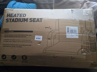 Heated Stadium Seat