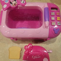 Toy Toaster And Microwave 