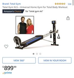 Total gym xls barely used