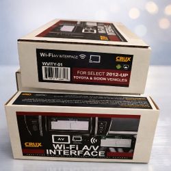 CRUX WVITY-01 WiFi A/V Interface for Toyota & Scion 2012+ Mirror Link NEW