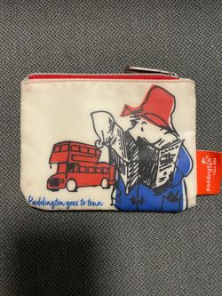 Paddington Bear Coin Purse / Zip Pouch – London Design