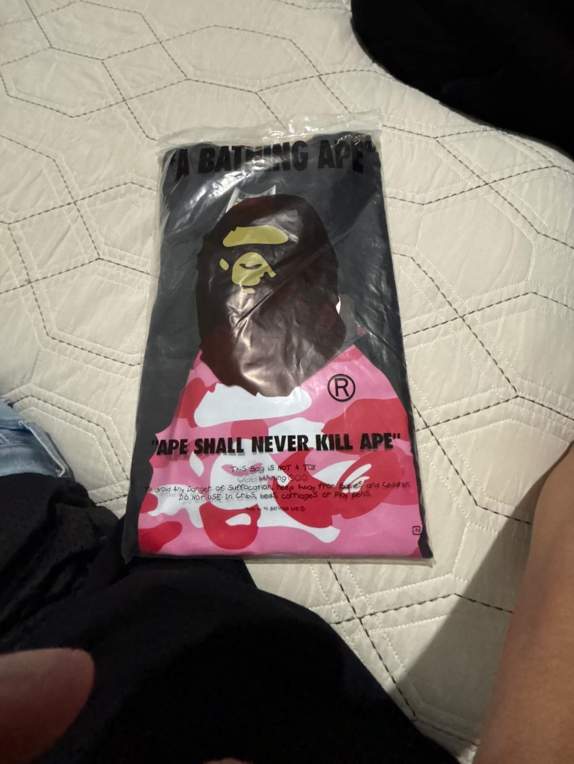 BAPE ABC Camo Big Ape Head Tee