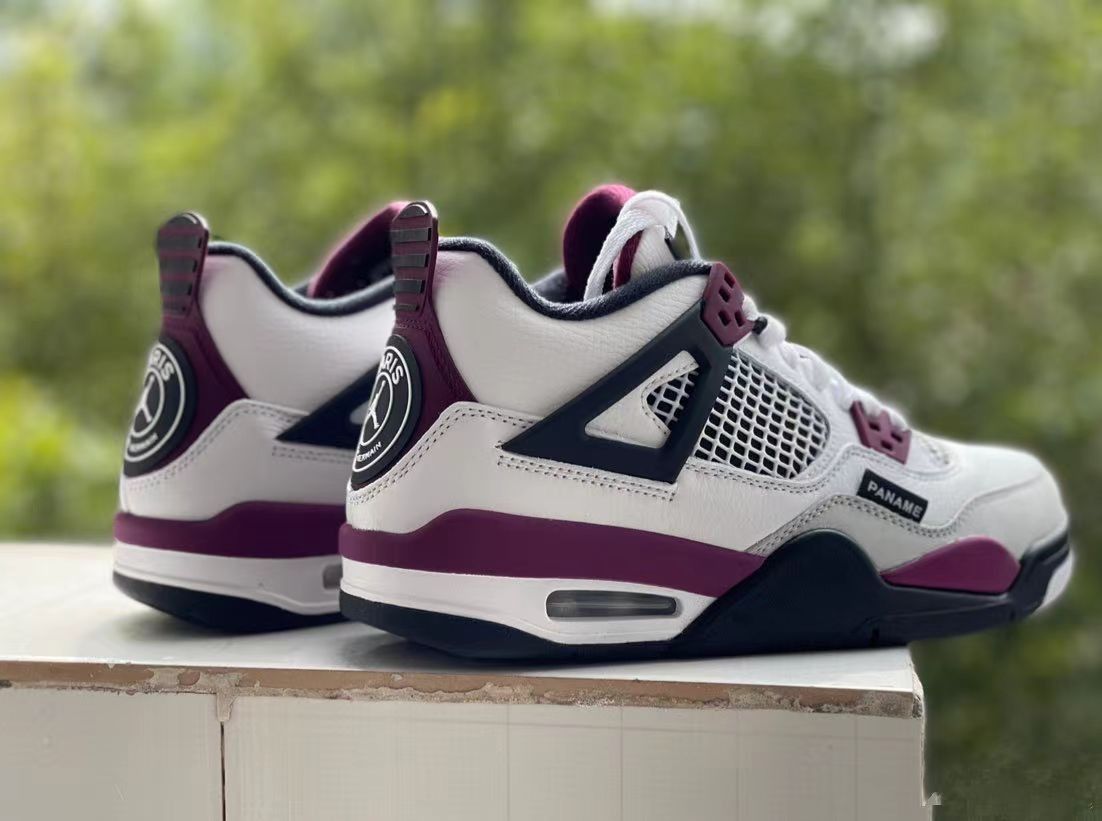 Air Jordan 4 Retro Basketball Shoes "Psg"Pairs Saint-Germain
