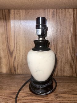 Small Lamp Marble Like Center 