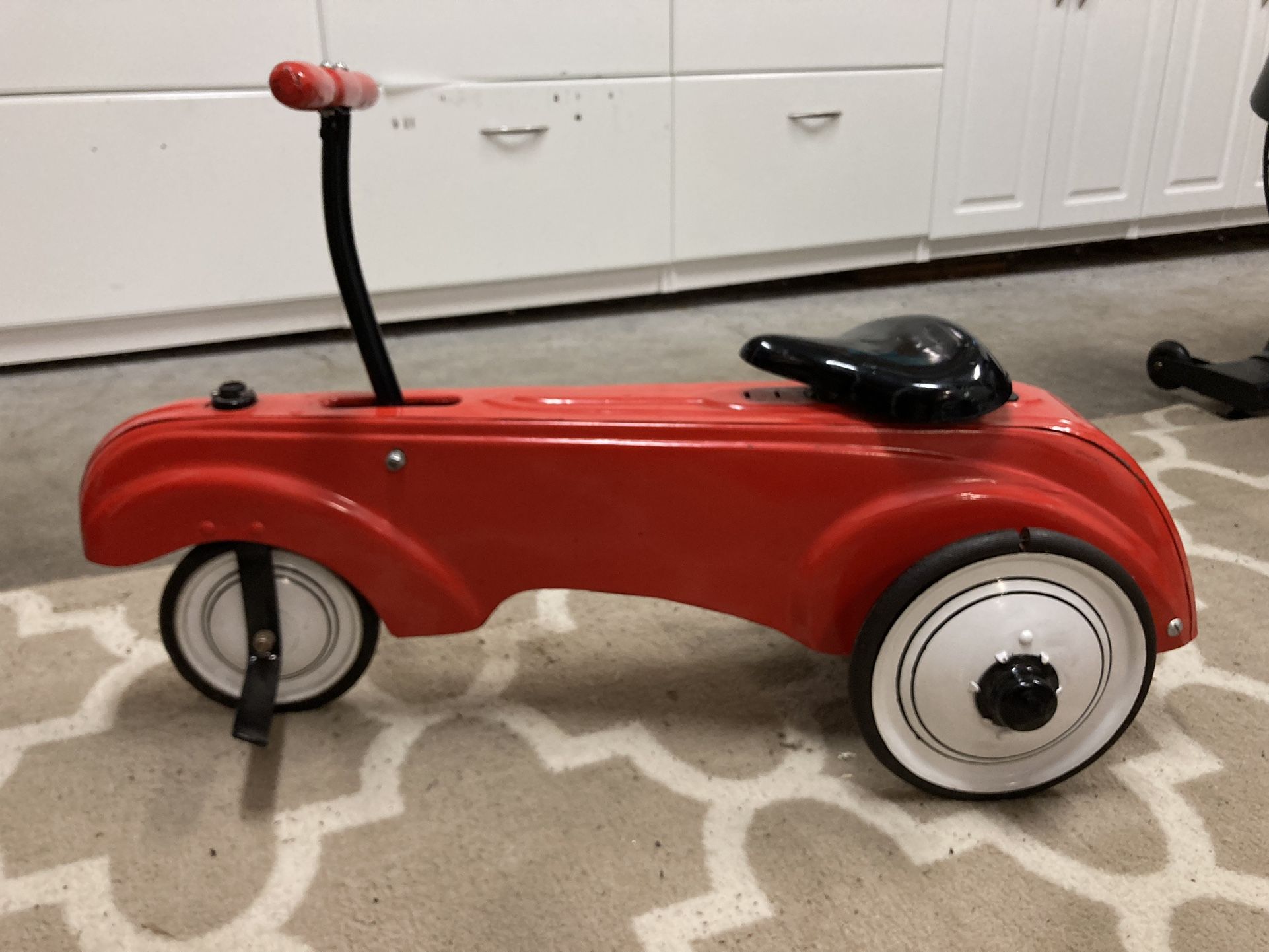 Antique push/pull riding toy, 1950s