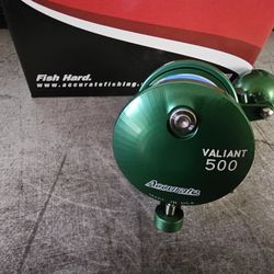 Accurate Valiant 500 2 Speed Lever Drag Saltwater Fishing Reel