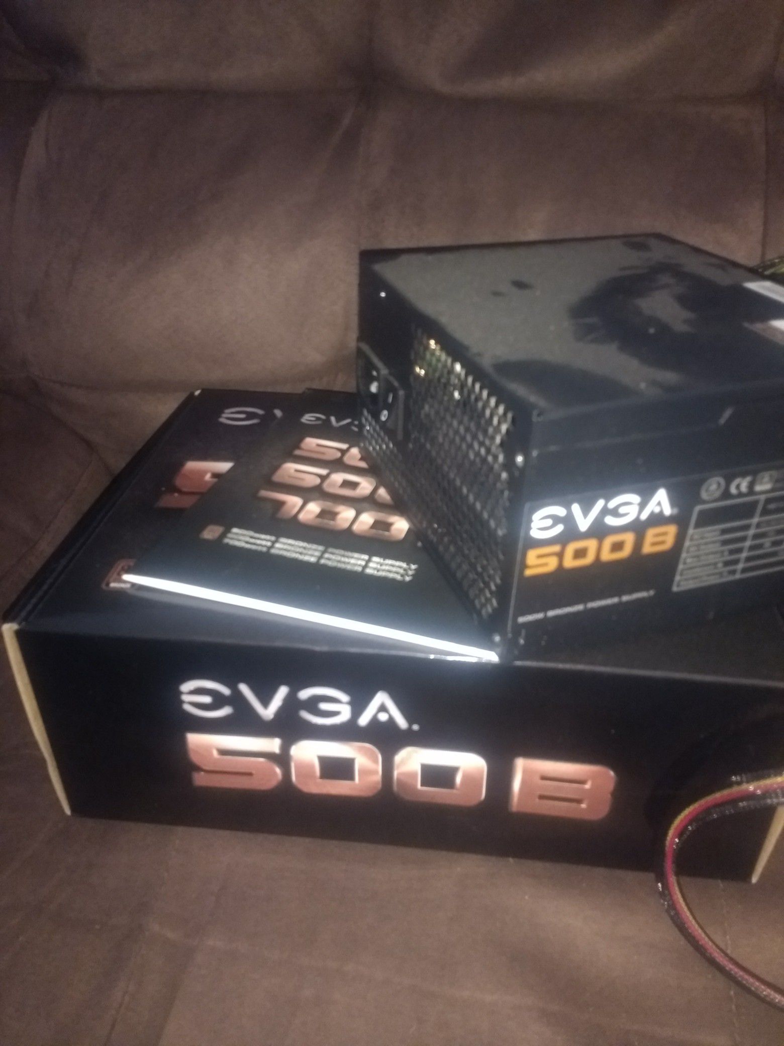 EVGA 500B 80+ Bronze Power Supply.