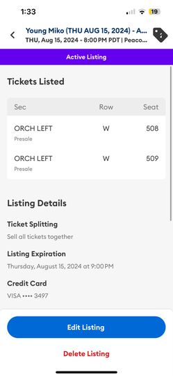 Young Miko Tickets