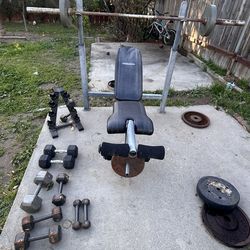 Bench With Weights
