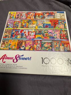 Vintage Style Funbook Nook 1000-Piece Puzzle