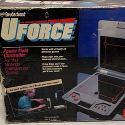Broderbund U-Force Power Field Controller For Nintendo NES In Box
