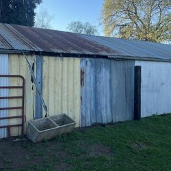 Free Tin Metal Barn 