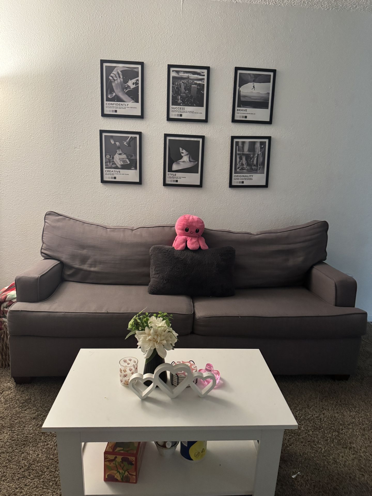 gray couch