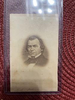 Andrew Johnson Lincoln’s Vice President CDV
