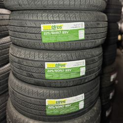 225/60r17 Tbb New Tires All 4 Installed And Balanced Included Llantas Nuevas