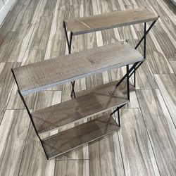 Wall Mount Shelving Storage set of 2!