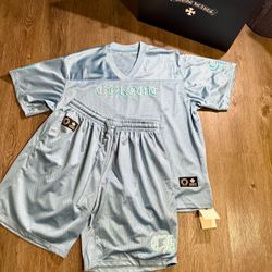 Chrome Hearts Mesh Jersey and Shorts Set