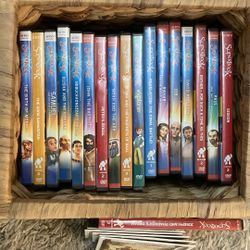 24 Superbook Dvds plus Extras