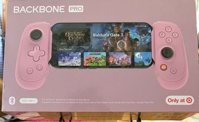 Backbone Pro Mobile Gaming Controller Pink