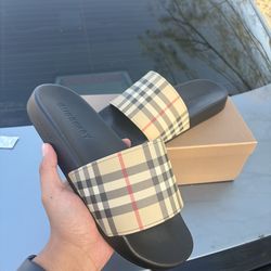 burberry slides