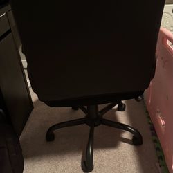 Black Leather Office Chair