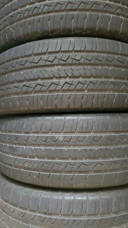 (4) 215/55R17 USED TIRES