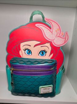Loungefly The Little Mermaid cosplay mini backpack