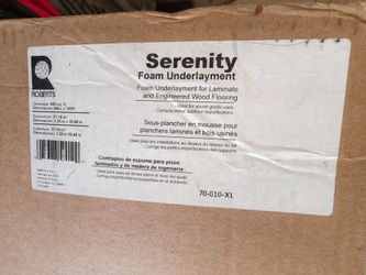 Foam Underlayment Brand New 400sq ft