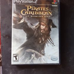 PS2 Disney Pirates Of The Caribbean At World's End