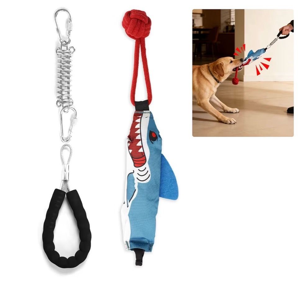 Brand new Tug of War Dog Toy with Handle, Dog Rope Toy for Aggressive Chewers, Interactive Dog Pull Toy for Training, Durable Rope Tug Toy for Medium
