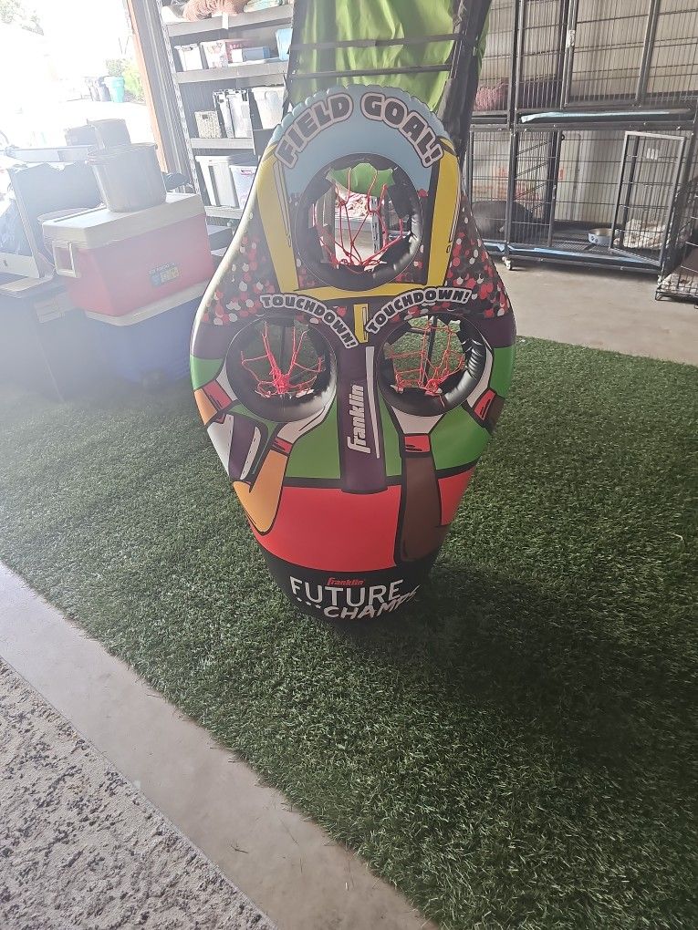 Inflatable Football Pass Practice