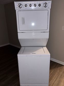 Stacked Washer and Dryer Unit