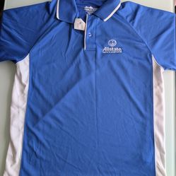 Allstate collar shirt, size small