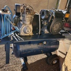 Mobile Air Compressor Big Gas Engine