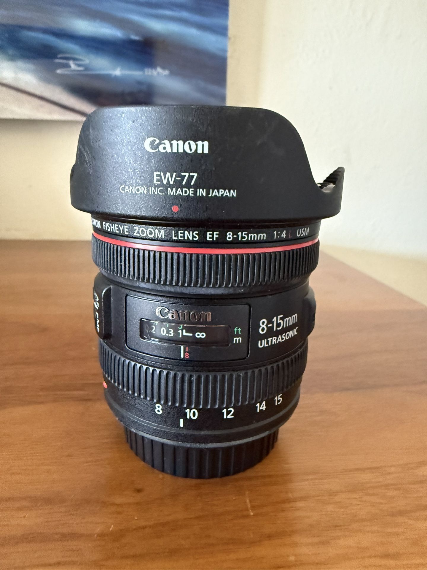 Canon EF 8-15mm f/4L fisheye