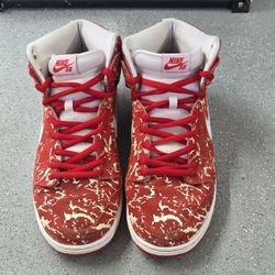 Nike SB Dunk High PRM Raw Meat 2016 Samples Size 11