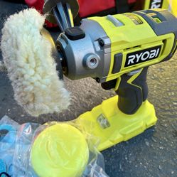 RYOBI ONE+ 18V Cordless 3 in. Variable Speed Detail Polisher/Sander (Tool Only)