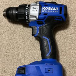 New Kobalt 24v Drill (charger And Battery Included)