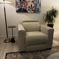 Leather Power Recliner