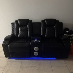 Couch With Speakers(Cash Only)