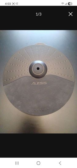 Alesis 10" Electric Drum Cymbal Pad Trigger For Electronic Drum Set Like New